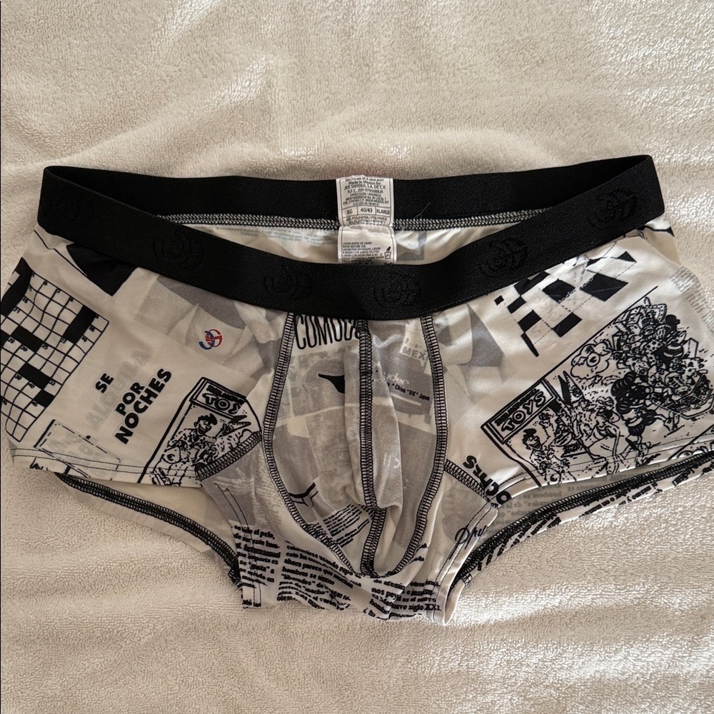 Joe Snyder Graphic Print Men's Boxer Briefs